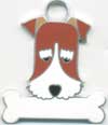 ワイヤーフォックステリア 名入れ 犬 迷子札 販売 犬鑑札　ＩＤプレート ドッグタグ アクセサリー　トップワン 携帯ストラップ　